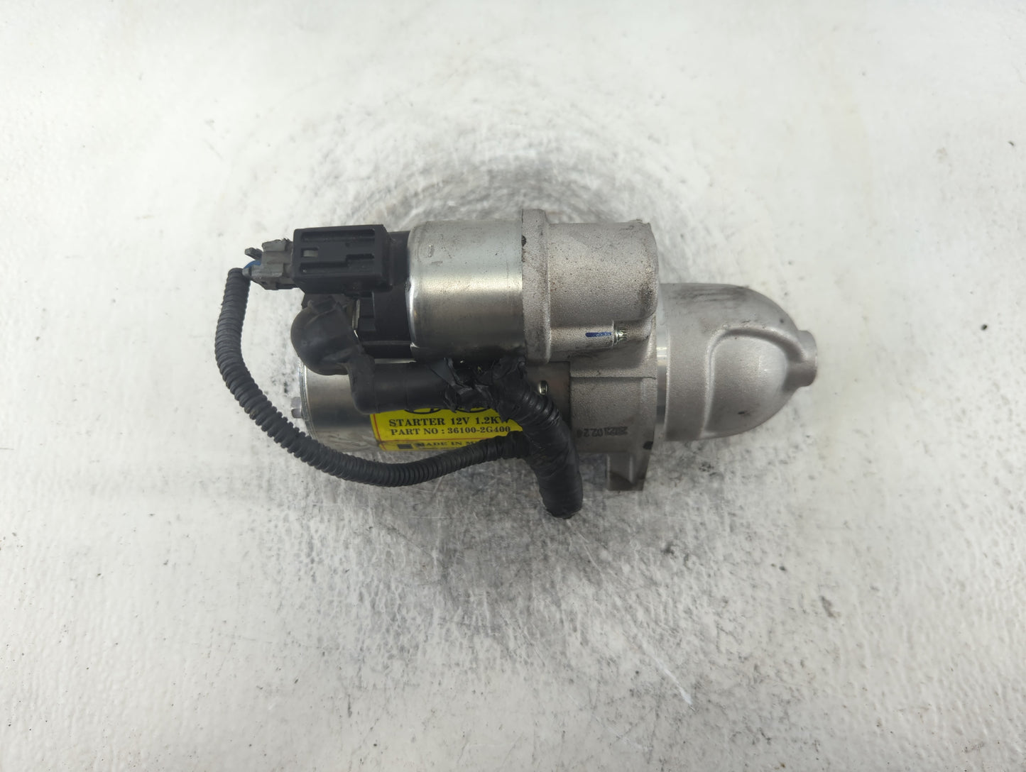 2014-2016 Hyundai Santa Fe Car Starter Motor Solenoid OEM P/N:36100-2G400 Fits Fits 2014 2015 2016 OEM Used Auto Parts - Oemusedautoparts1.com