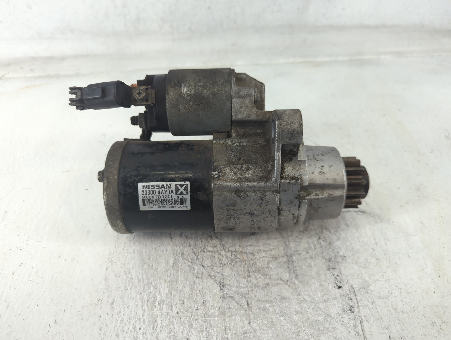 2015-2017 Nissan Quest Car Starter Motor Solenoid OEM P/N:M000TB0271 23300 4AY0A Fits Fits 2015 2016 2017 OEM Used Auto Parts - Oemusedautoparts1.com