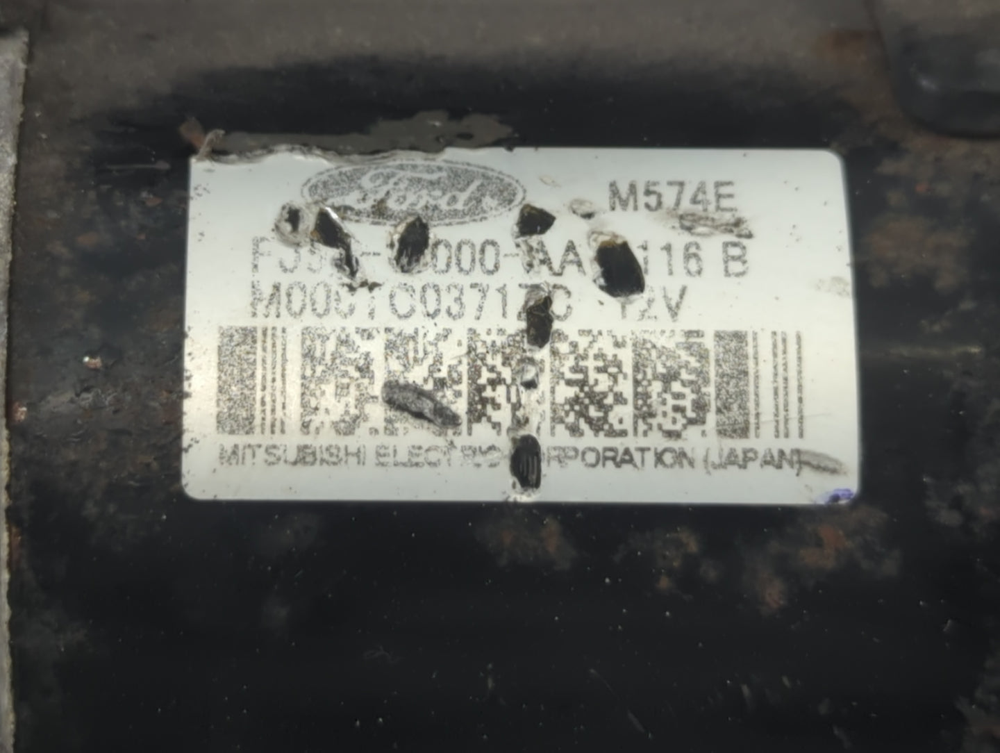 2012-2018 Ford Focus Car Starter Motor Solenoid OEM P/N:M000T00371ZC Fits Fits 2012 2013 2014 2015 2016 2017 2018 2019 2020 OEM Used Auto Parts - Oemusedautoparts1.com