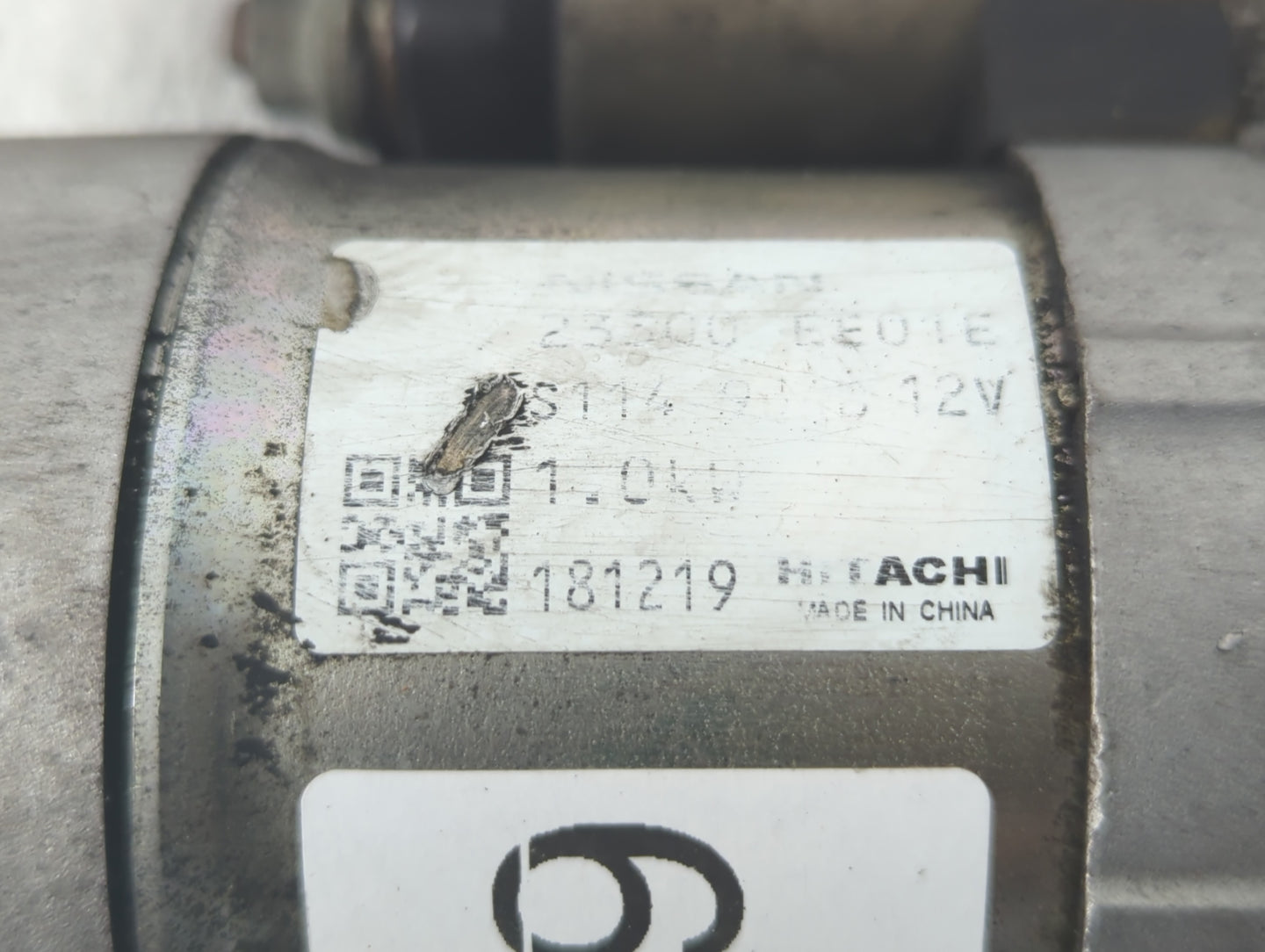 2012-2019 Nissan Versa Car Starter Motor Solenoid OEM P/N:S114-954B 12V 23300 EE01E Fits OEM Used Auto Parts - Oemusedautoparts1.com