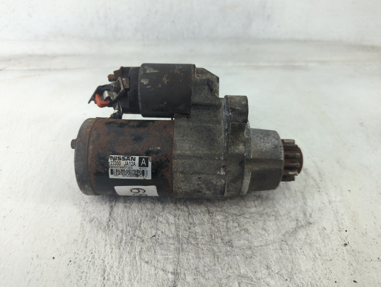 2009-2013 Chevrolet Silverado 1500 Car Starter Motor Solenoid OEM P/N:M000TA0073ZC 23300 JA12A Fits OEM Used Auto Parts - Oemusedautoparts1.com