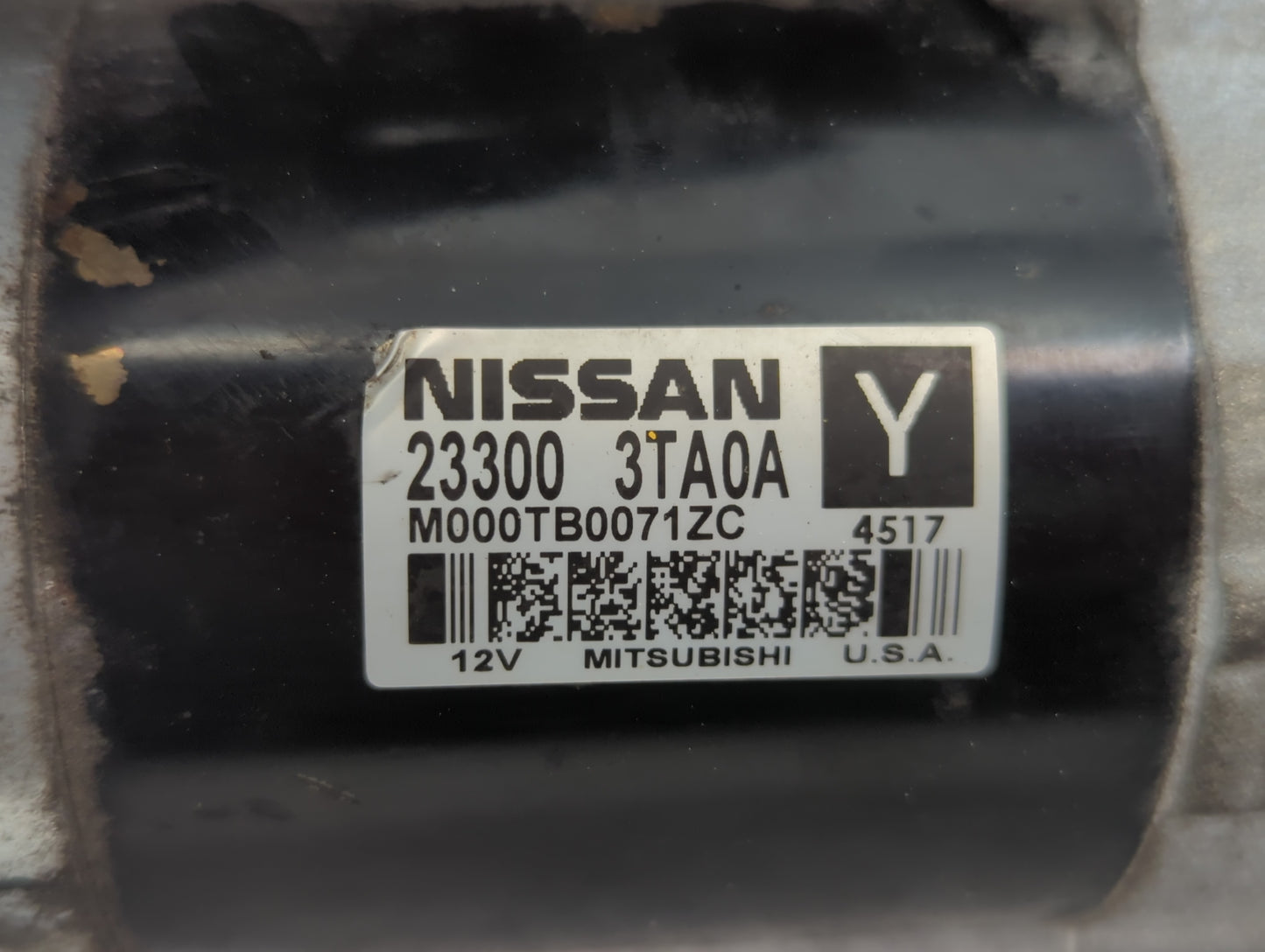 2014-2015 Nissan Rogue Car Starter Motor Solenoid OEM P/N:23300 3TA0A Fits Fits 2013 2014 2015 2016 2017 2018 OEM Used Auto Parts - Oemusedautoparts1.com