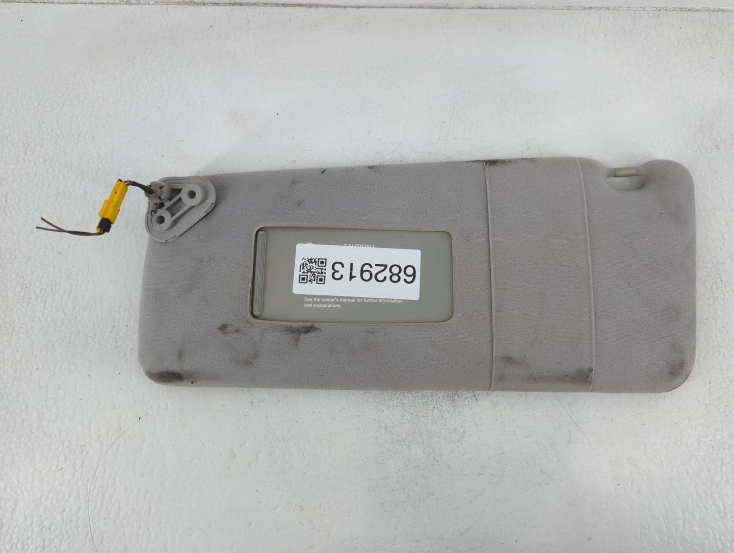 1995 Bmw 740i Sun Visor Shade Replacement Driver Left Mirror Fits OEM Used Auto Parts - Oemusedautoparts1.com