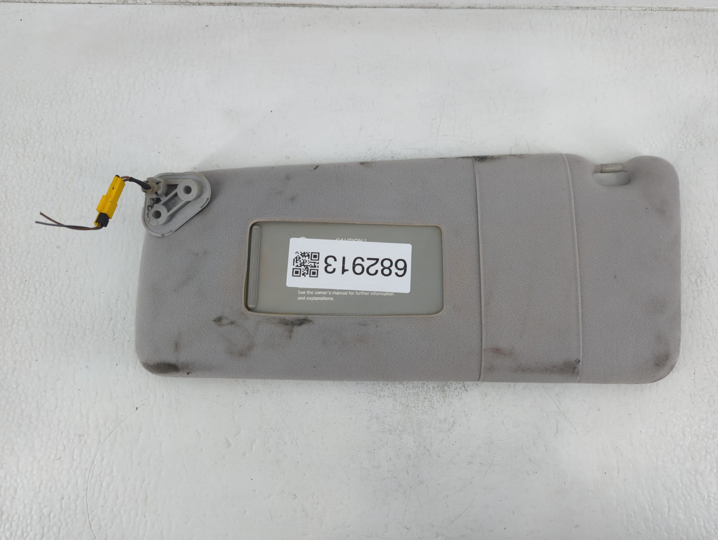 1995 Bmw 740i Sun Visor Shade Replacement Driver Left Mirror Fits OEM Used Auto Parts - Oemusedautoparts1.com