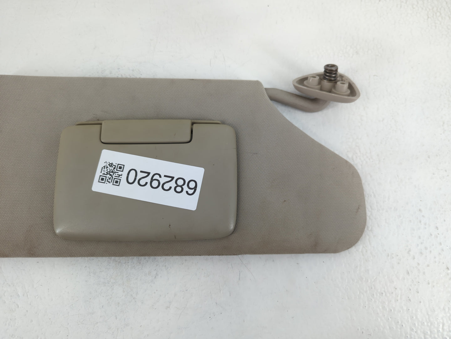 2006-2007 Dodge Charger Sun Visor Shade Replacement Passenger Right Mirror Fits Fits 2006 2007 OEM Used Auto Parts - Oemusedautoparts1.com
