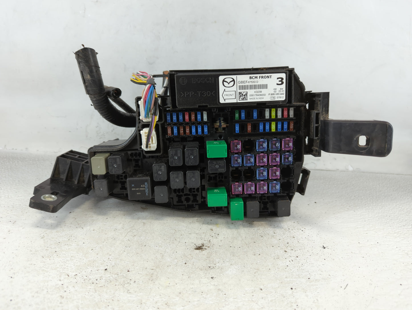 2013-2022 Mazda Cx-5 Fusebox Fuse Box Panel Relay Module P/N:F 005 V02 442 030178439202 Fits OEM Used Auto Parts - Oemusedautoparts1.com