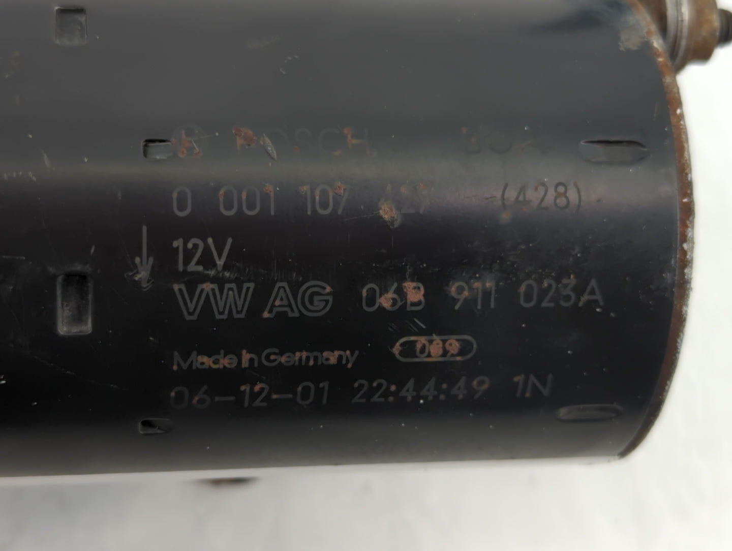 2005-2009 Audi A4 Car Starter Motor Solenoid OEM P/N:0 001 107 427 Fits Fits 2004 2005 2006 2007 2008 2009 OEM Used Auto Parts - Oemusedautoparts1.com