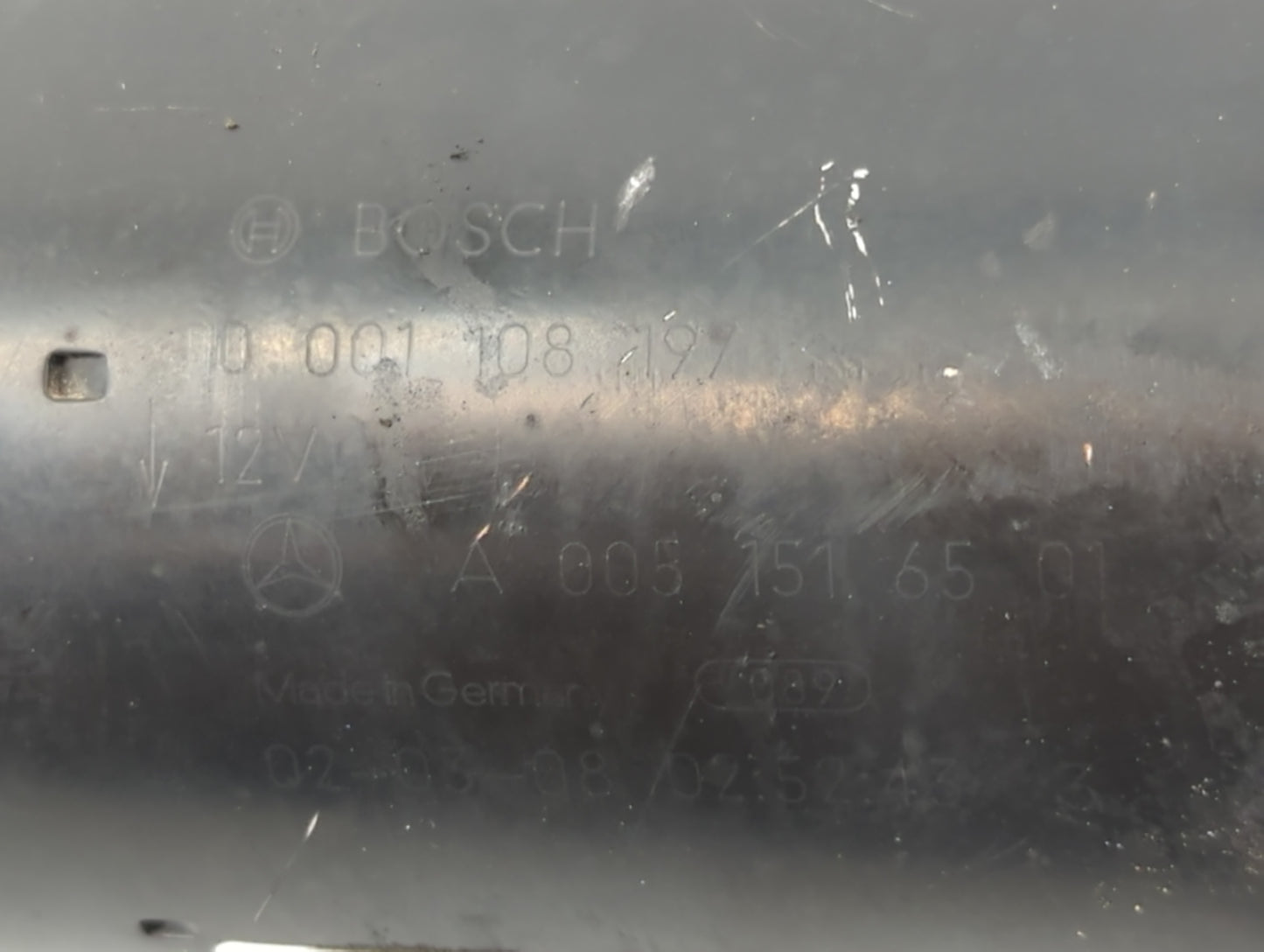 1998-2003 Mercedes-Benz Ml320 Car Starter Motor Solenoid OEM P/N:0 001 108 197 Fits OEM Used Auto Parts - Oemusedautoparts1.com