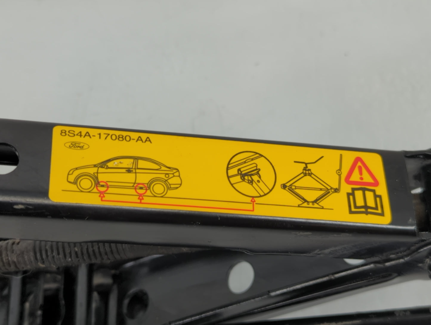 2012 Ford Fiesta Spare Scissor Car Jack - Oemusedautoparts1.com