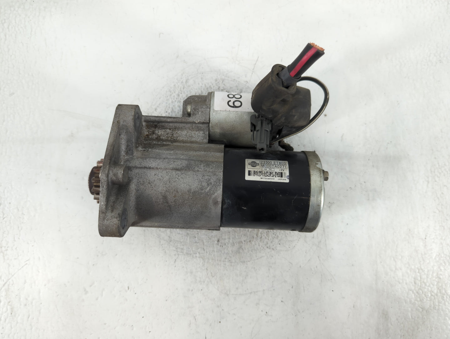 2008-2015 Nissan Rogue Car Starter Motor Solenoid OEM P/N:23300 ET80B Fits Fits 2008 2009 2010 2011 2012 2013 2014 2015 OEM Used Auto Parts - Oemusedautoparts1.com