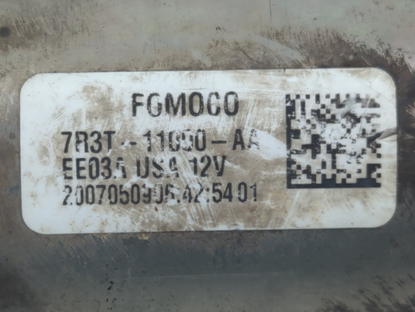 2005-2010 Ford Mustang Car Starter Motor Solenoid OEM P/N:7R3T-11000-AA Fits Fits 2005 2006 2007 2008 2009 2010 OEM Used Auto Parts - Oemusedautoparts1.com