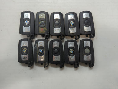 Lot of 10 Bmw Keyless Entry Remote Fob MIXED FCC IDS MIXED PART NUMBERS