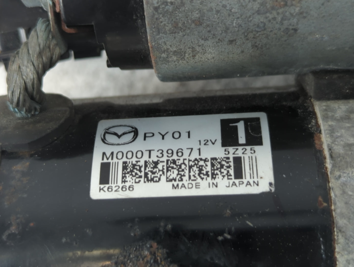 2014-2022 Mazda Cx-5 Car Starter Motor Solenoid OEM P/N:M000T39671 Fits Fits 2014 2015 2016 2017 2018 2019 2020 2021 2022 OEM Used Auto Parts - Oemusedautoparts1.com