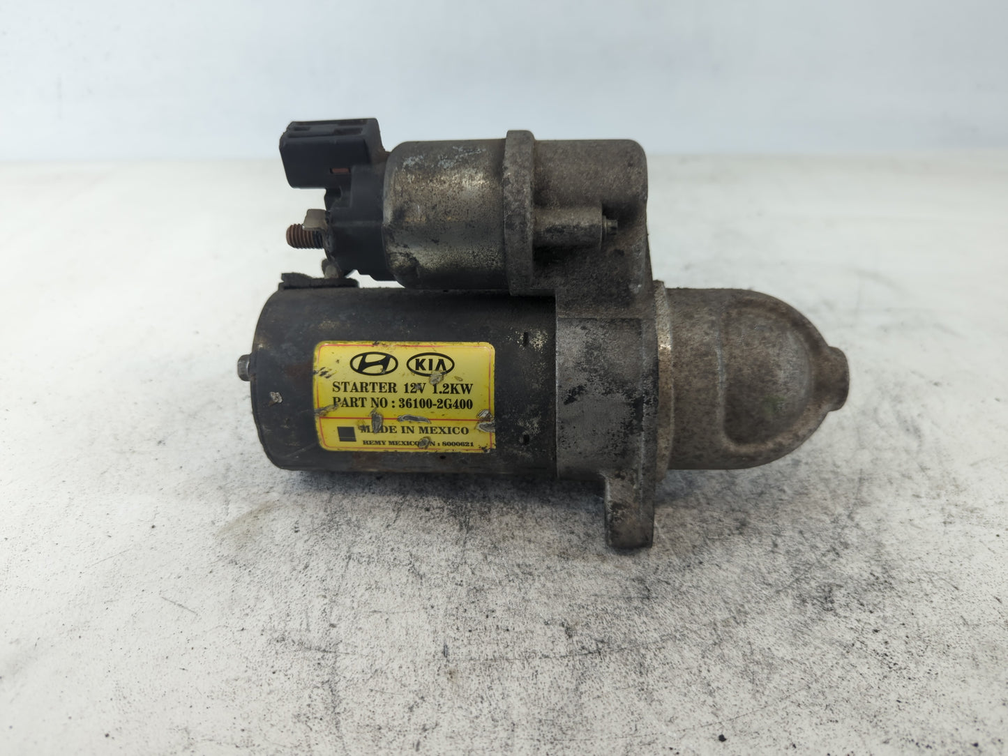 2018 Dodge Caravan Car Starter Motor Solenoid OEM P/N:36100-2G400 Fits Fits 2011 2012 2013 2014 2015 2016 2017 2019 2020 2021 OEM Used Auto Parts - Oemusedautoparts1.com