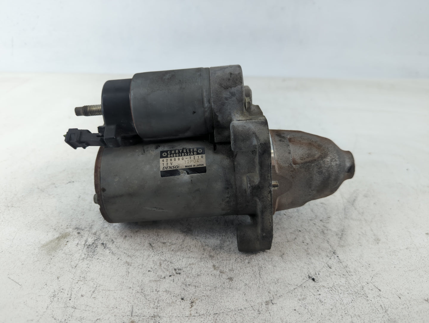 2011-2016 Dodge Challenger Car Starter Motor Solenoid OEM P/N:428000-7210 04801852AB Fits Fits 2011 2012 2013 2014 2015 2016 OEM Used Auto Parts - Oemusedautoparts1.com