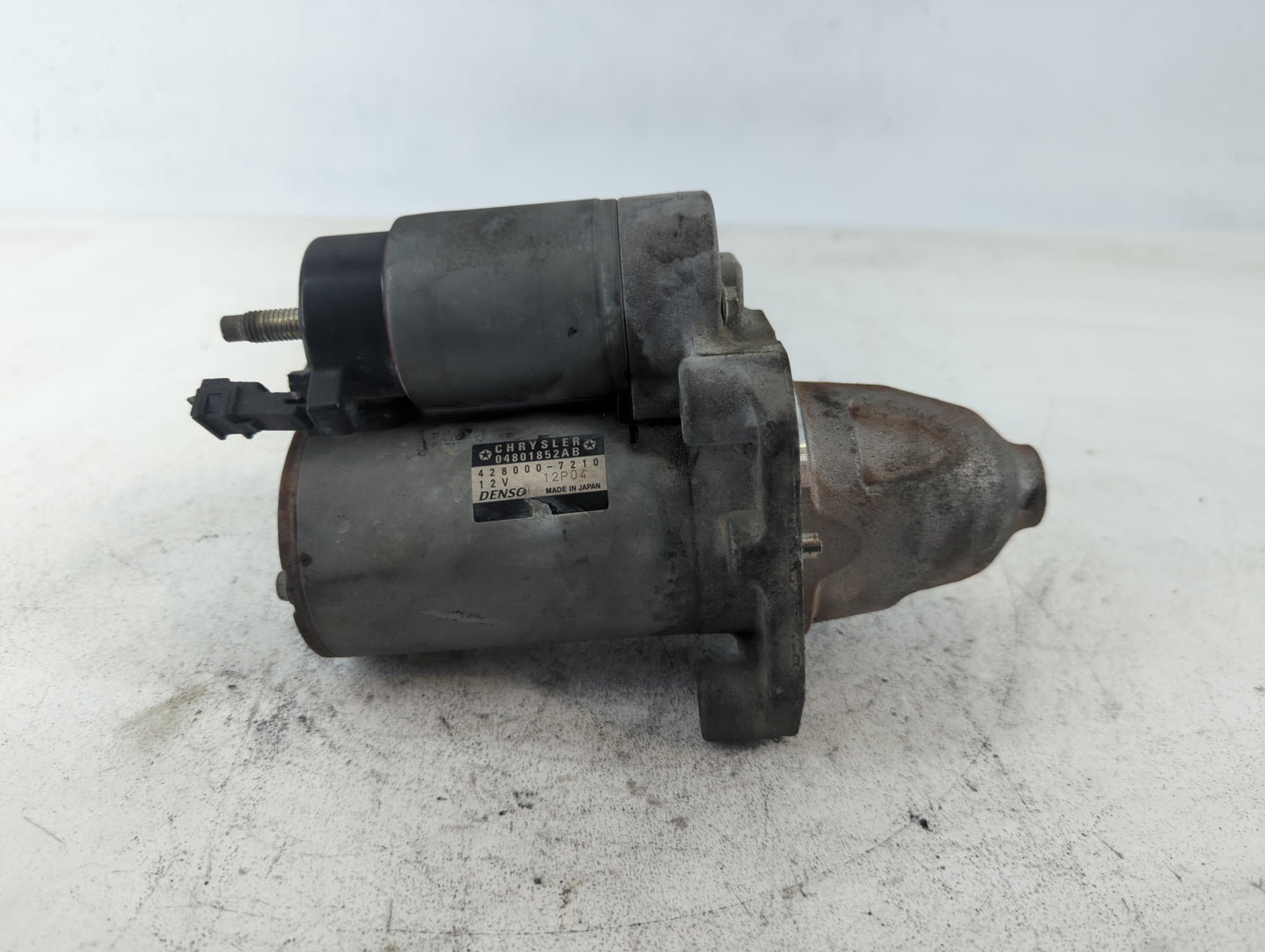 2011-2016 Dodge Challenger Car Starter Motor Solenoid OEM P/N:428000-7210 04801852AB Fits Fits 2011 2012 2013 2014 2015 2016 OEM Used Auto Parts - Oemusedautoparts1.com