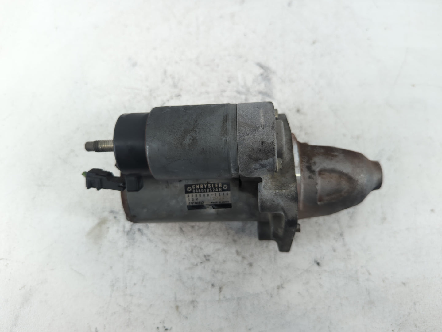 2011-2016 Dodge Challenger Car Starter Motor Solenoid OEM P/N:428000-7210 04801852AB Fits Fits 2011 2012 2013 2014 2015 2016 OEM Used Auto Parts - Oemusedautoparts1.com
