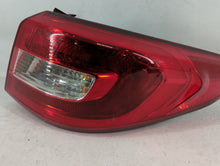 2015-2017 Hyundai Sonata Tail Light Assembly Passenger Right OEM P/N:92402-C2000 Fits Fits 2015 2016 2017 OEM Used Auto Parts