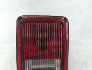 2007-2018 Jeep Wrangler Tail Light Assembly Driver Left OEM P/N:4929930 Fits OEM Used Auto Parts