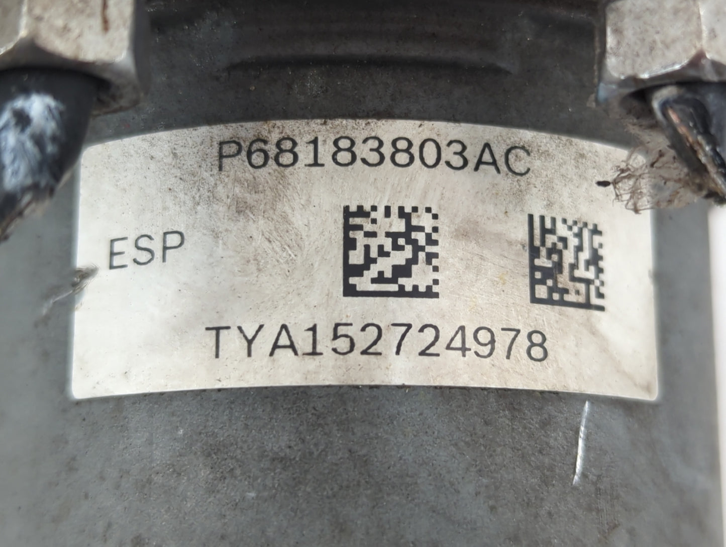 2017 Dodge Caravan ABS Pump Control Module Replacement P/N:P68183803AC Fits Fits 2015 2016 2018 2019 2020 OEM Used Auto Parts - Oemusedautoparts1.com