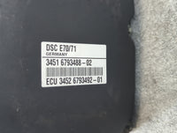 2007-2013 Bmw X5 ABS Pump Control Module Replacement P/N:3451 6793488-02 Fits Fits 2007 2008 2009 2010 2011 2012 2013 2014 OEM Used Auto Parts - Oemusedautoparts1.com