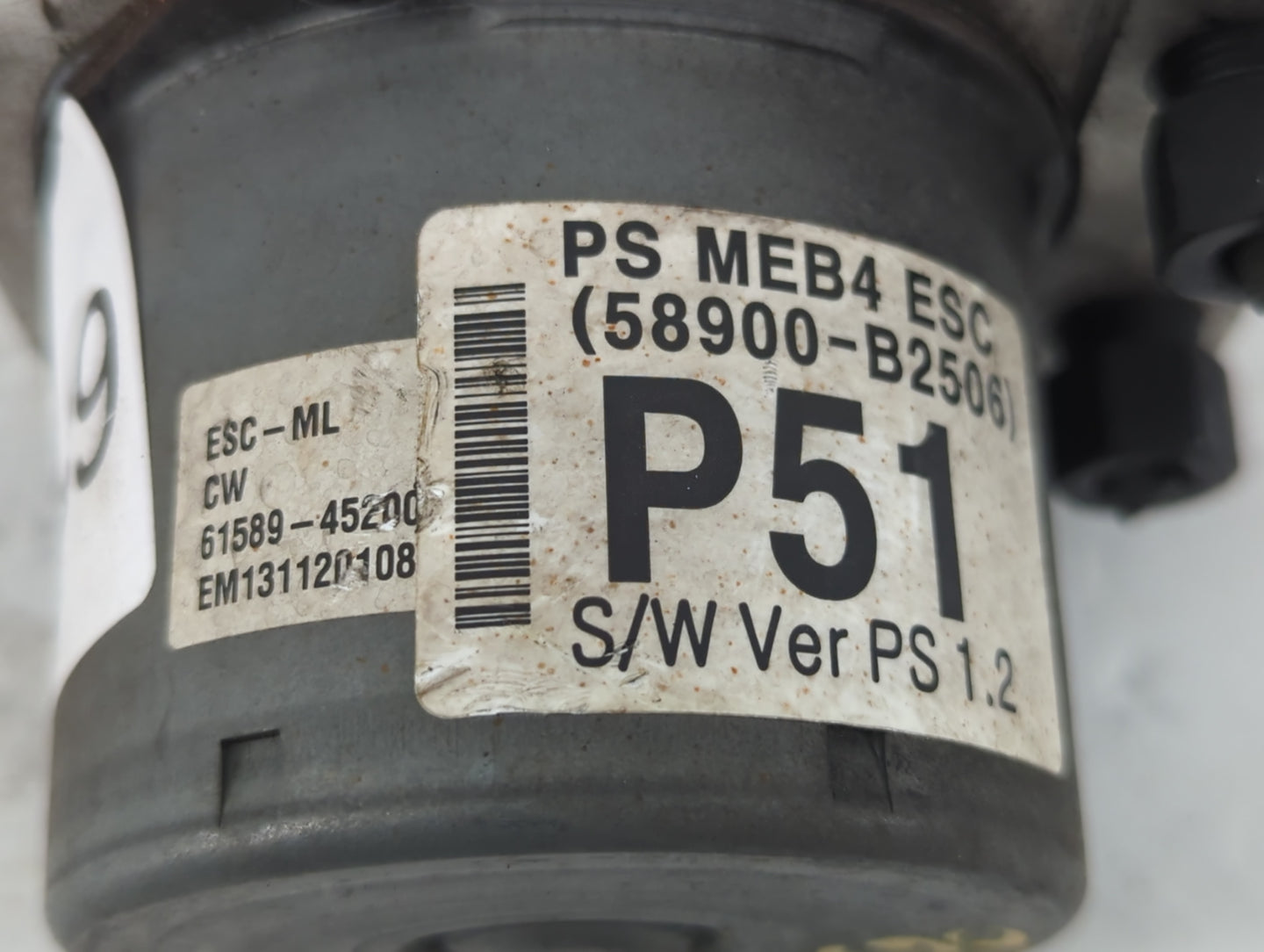 2014-2015 Kia Soul ABS Pump Control Module Replacement P/N:58900-B2506 Fits Fits 2014 2015 OEM Used Auto Parts - Oemusedautoparts1.com