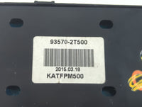 2012-2015 Chevrolet Captiva Sport Master Power Window Switch Replacement Driver Side Left P/N:93570-2T500 Fits OEM Used Auto Parts - Oemusedautoparts1.com
