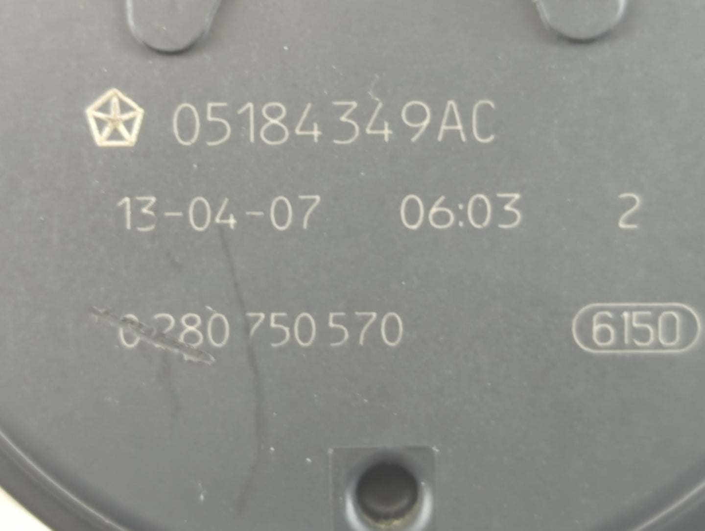 2011-2022 Dodge Charger Throttle Body P/N:05184 349AC 0 280 750 570 Fits OEM Used Auto Parts - Oemusedautoparts1.com