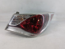 2011-2015 Hyundai Sonata Tail Light Assembly Passenger Right OEM P/N:92402-3S2 Fits Fits 2011 2012 2013 2014 2015 OEM Used Auto Parts