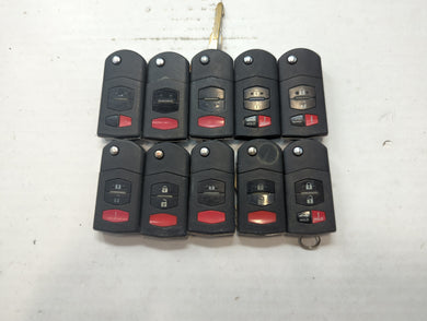 Lot of 10 Mazda Keyless Entry Remote Fob KPU41788 | BGBX1T478SKE12501