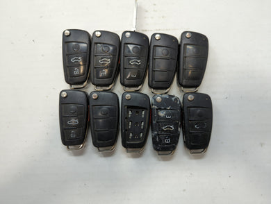 Lot of 10 Audi Keyless Entry Remote Fob IYZ3314 | MYT4073A | NBGFS12A71