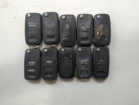 Lot of 10 Volkswagen Keyless Entry Remote Fob MYT8Z0837231 | NBG92596263 - Oemusedautoparts1.com