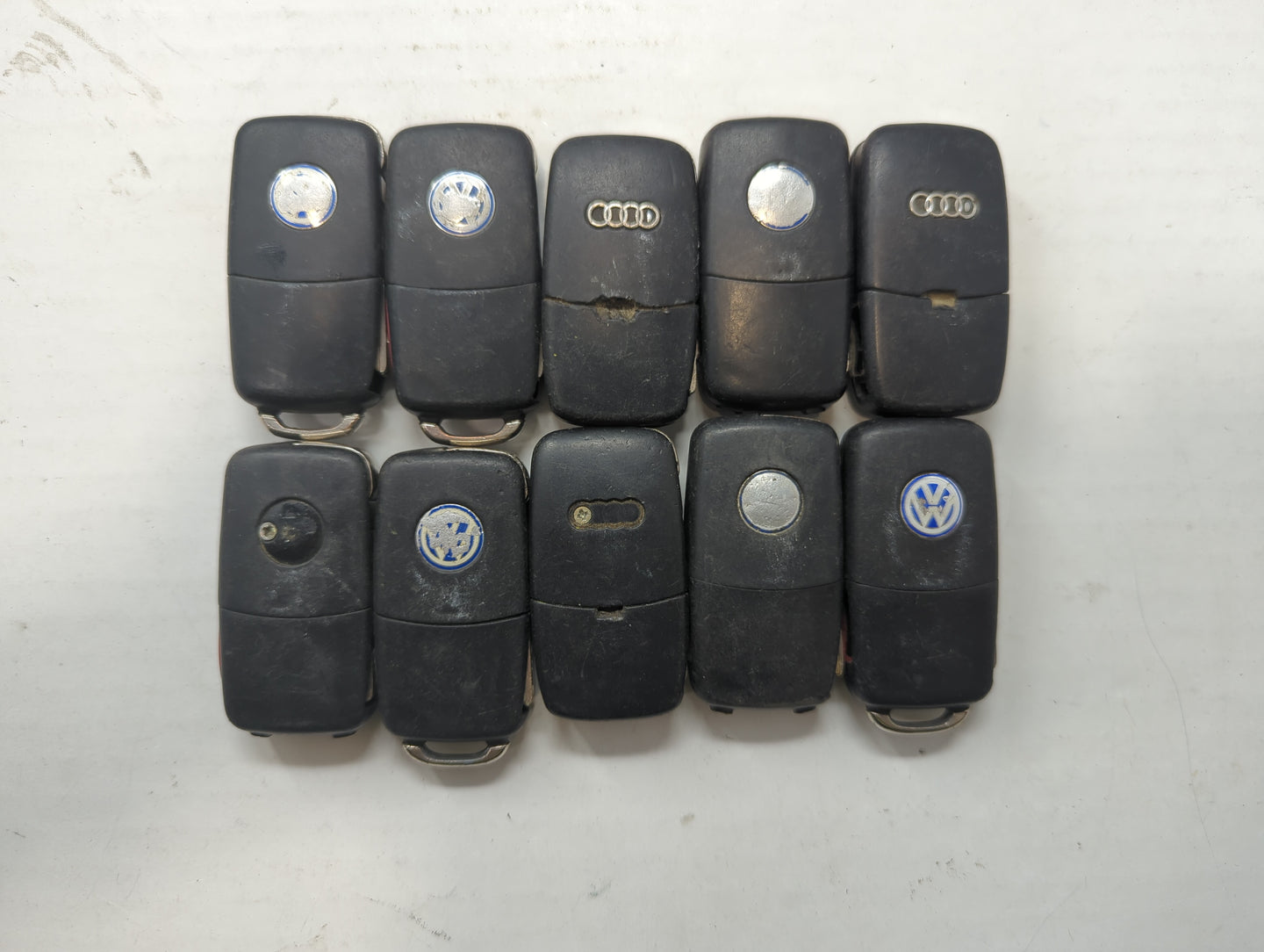 Lot of 10 Volkswagen Keyless Entry Remote Fob MYT8Z0837231 | NBG92596263 - Oemusedautoparts1.com