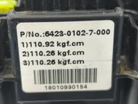 2018-2019 Hyundai Sonata Fusebox Fuse Box Panel Relay Module P/N:6423-0102-7-000 Fits Fits 2018 2019 OEM Used Auto Parts - Oemusedautoparts1.com