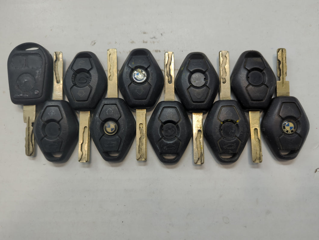 Lot of 10 Bmw Keyless Entry Remote Fob LX8-FZV | LX8 FZV | LX8FZV MIXED