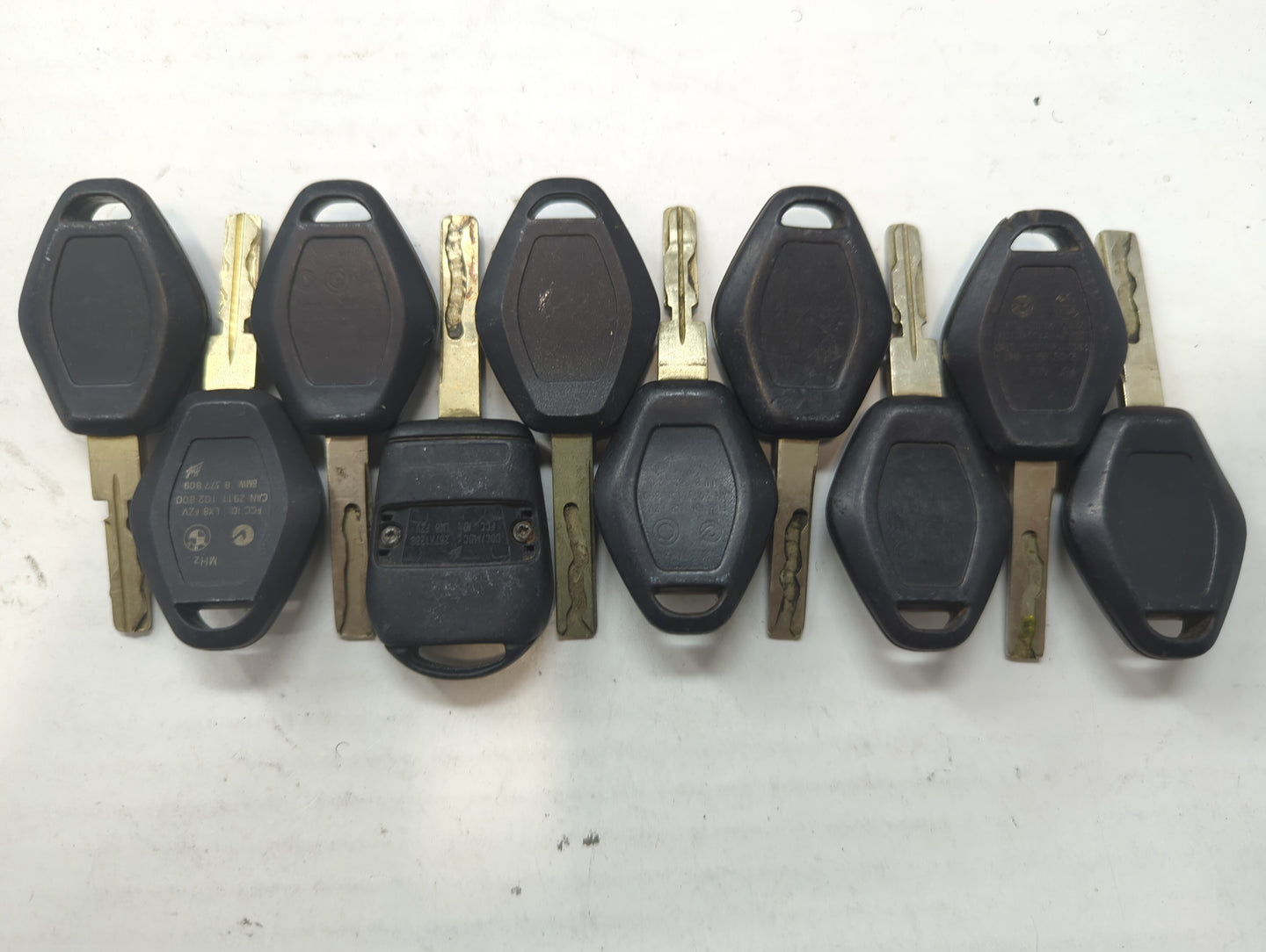 Lot of 10 Bmw Keyless Entry Remote Fob LX8-FZV | LX8 FZV | LX8FZV MIXED - Oemusedautoparts1.com