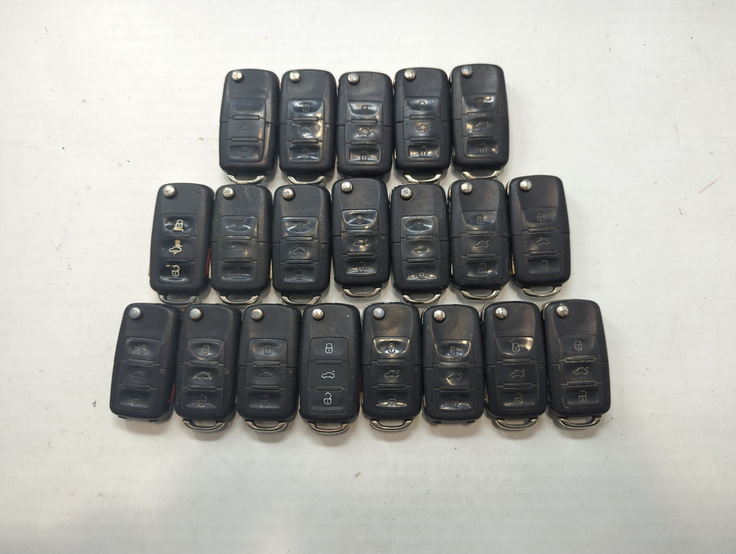 Lot of 20 Volkswagen Keyless Entry Remote Fob NBG8137T | NBG735868T