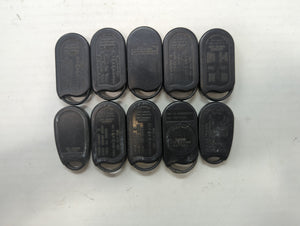 Lot of 10 Nissan Keyless Entry Remote Fob KOBUTA3T | A269ZUA078 |