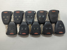 Lot of 10 Jeep Keyless Entry Remote Fob OHT692427AA | KOBDT04A MIXED