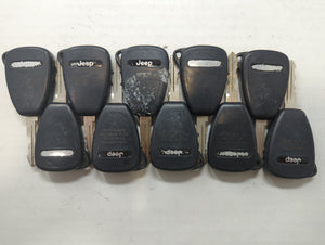 Lot of 10 Jeep Keyless Entry Remote Fob OHT692427AA | KOBDT04A MIXED