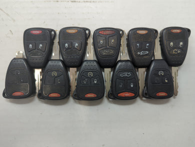 Lot of 10 Jeep Keyless Entry Remote Fob OHT692427AA | KOBDT04A MIXED