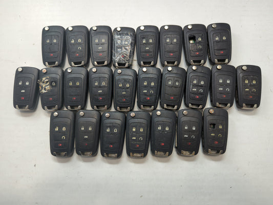 Lot of 25 Chevrolet Keyless Entry Remote Fob MIXED FCC IDS MIXED PART - Oemusedautoparts1.com