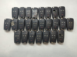 Lot of 25 Chevrolet Keyless Entry Remote Fob MIXED FCC IDS MIXED PART