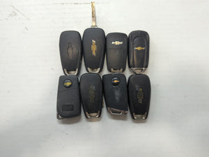 Lot of 8 Chevrolet Keyless Entry Remote Fob MIXED FCC IDS MIXED PART