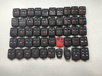 compare product Lot of 50 Ford Keyless Entry Remote Fob MIXED FCC IDS MIXED PART NUMBERS