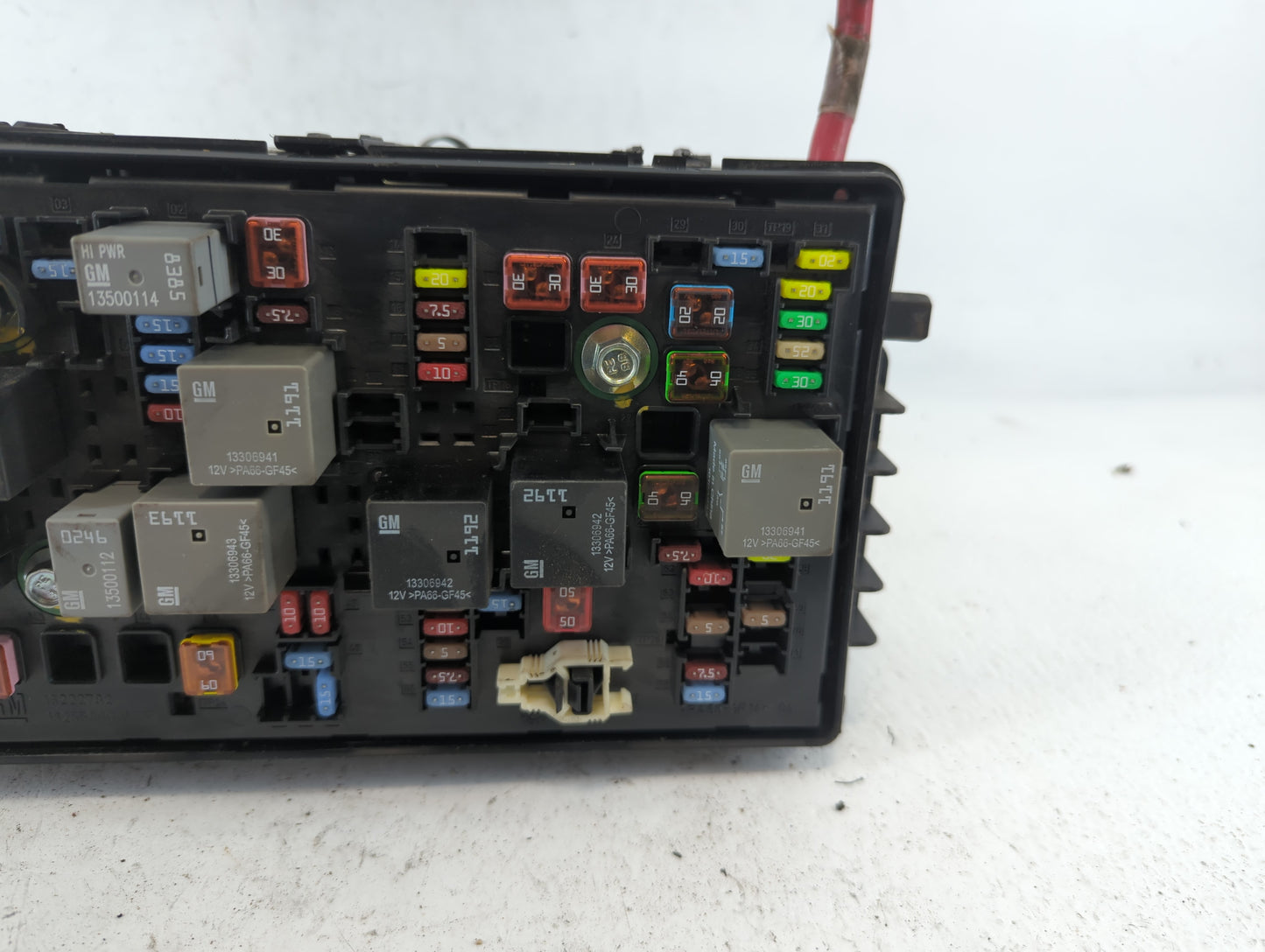 2011-2014 Chevrolet Cruze Fusebox Fuse Box Panel Relay Module P/N:95216200_02 Fits Fits 2011 2012 2013 2014 OEM Used Auto Parts - Oemusedautoparts1.com