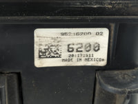 2011-2014 Chevrolet Cruze Fusebox Fuse Box Panel Relay Module P/N:95216200_02 Fits Fits 2011 2012 2013 2014 OEM Used Auto Parts - Oemusedautoparts1.com