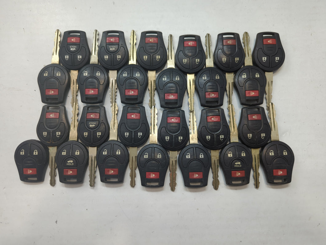 Lot of 25 Nissan Keyless Entry Remote Fob CWTWB1U751 | CWTWB1U816