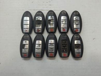 Lot of 10 Nissan Keyless Entry Remote Fob KR55WK48903 MIXED PART NUMBERS