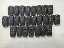 Lot of 25 Chevrolet Keyless Entry Remote Fob MIXED FCC IDS MIXED PART